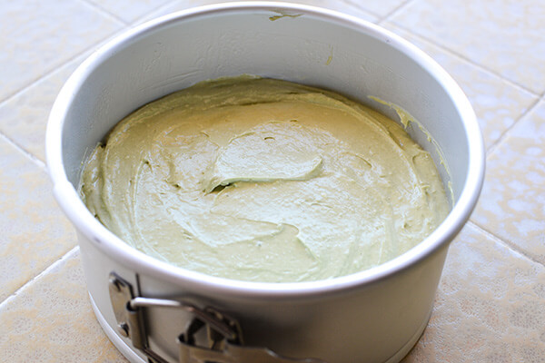 Instant Pot Matcha Cheesecake
