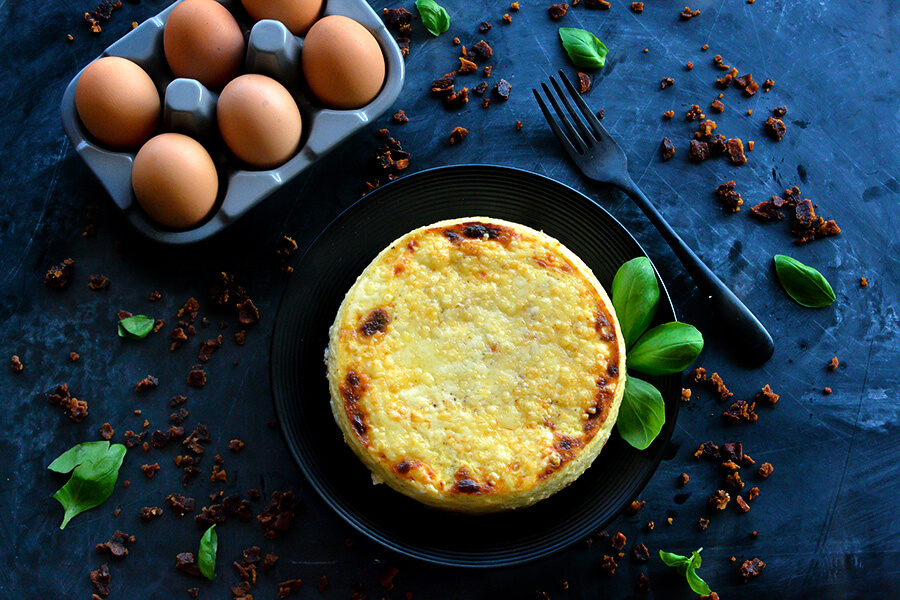 Instant Pot Crustless Quiche Lorraine