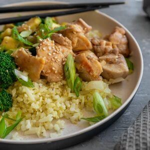 Chicken Teriyaki Bowl Featured